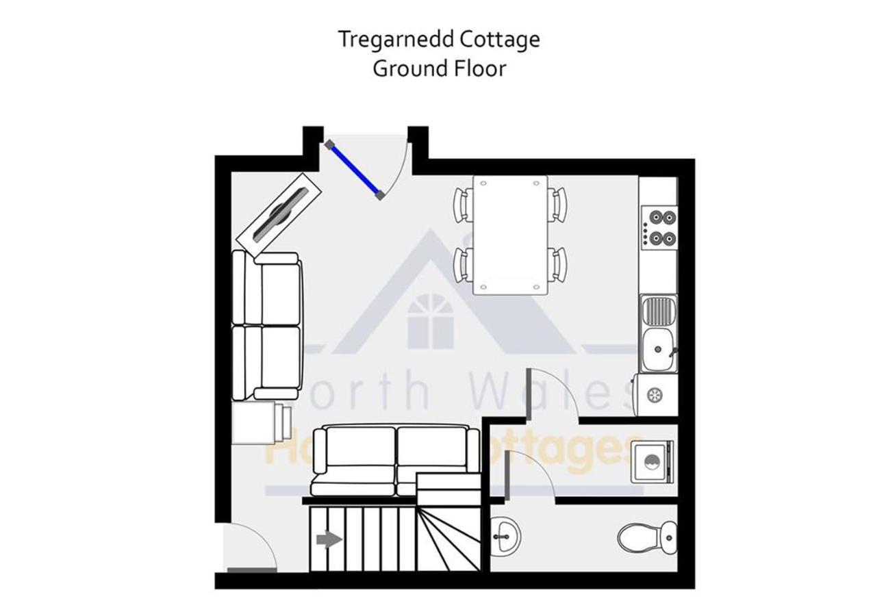 Tregarnedd Cottage Llangefni Exterior foto